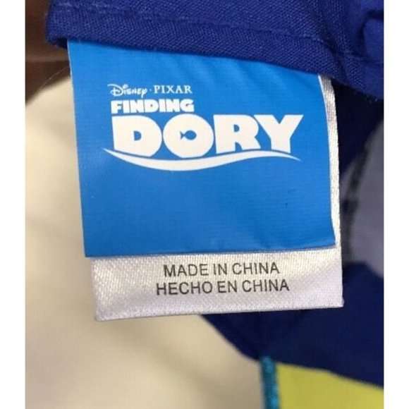 Finding Dory Disney Pixar Kid's Hat Glitter Blue Elastic One Size Child Ball Cap - Picture 7 of 8